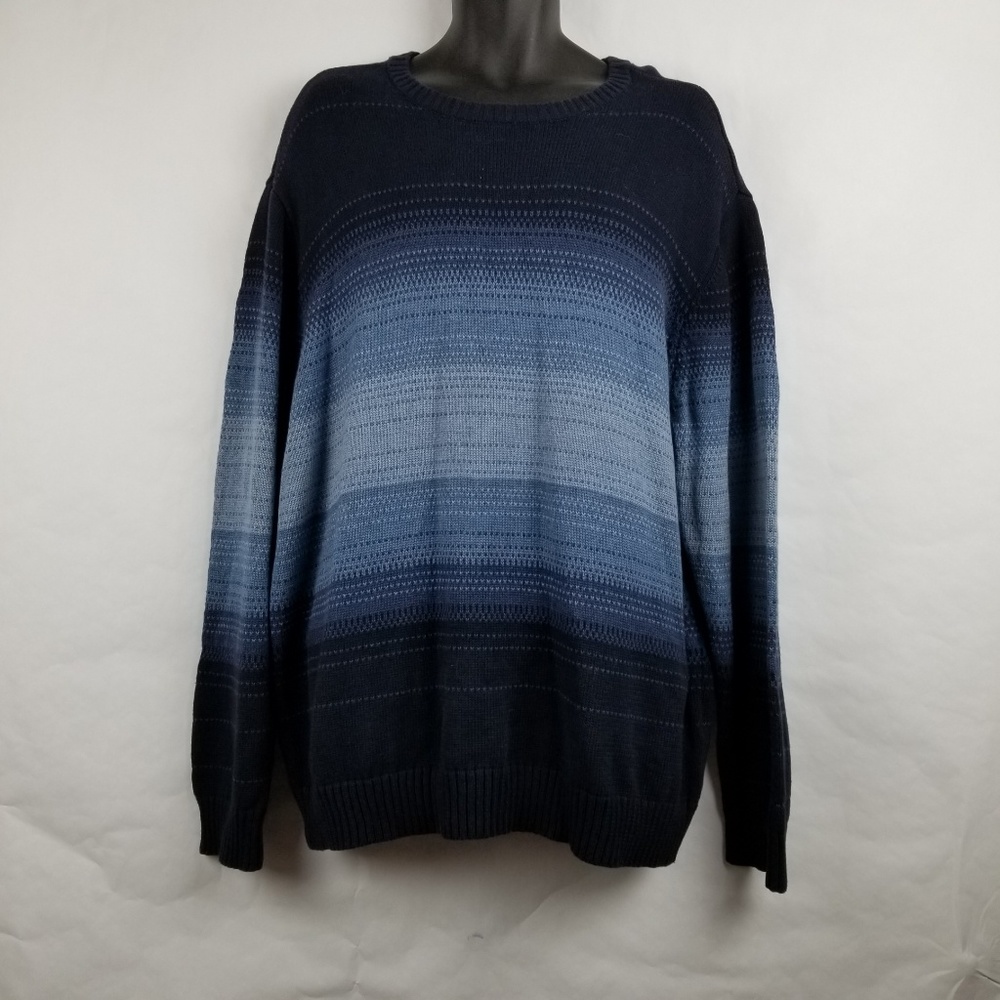 NWT Tasso Elba Striped Color Block Sweater Detects